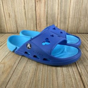 Crocs Disney Mickey Junior Size 3 Unisex Slip On Sandals